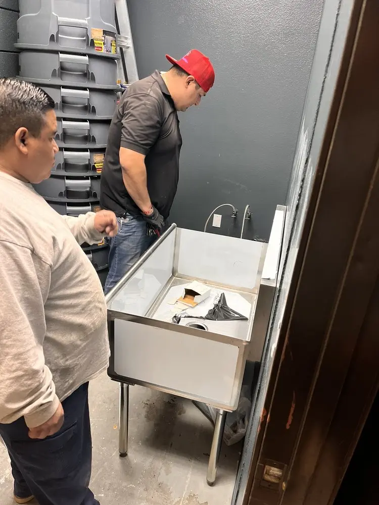 Commercial plumbing and sink installation in Doles Corner
